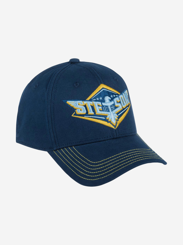 Бейсболка STETSON 7721109 BASEBALL CAP EAGLE (синий)