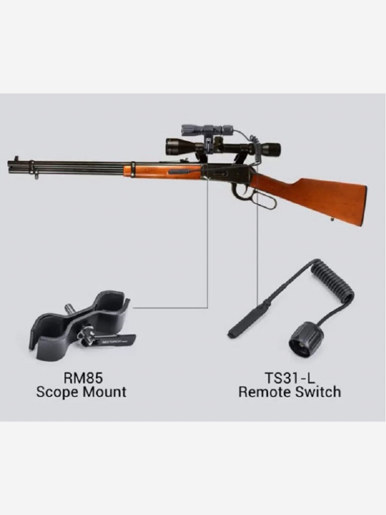 Фонарь тактический Nextorch T5G V2.0 Hunting Set, 1200 люмен