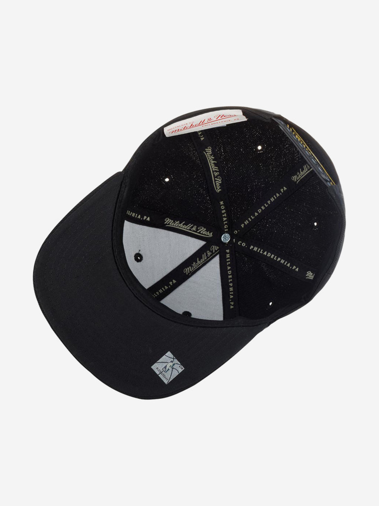 Бейсболка с прямым козырьком MITCHELL NESS 6HSSJS19078-LALBLCK Los Angeles Lakers NBA