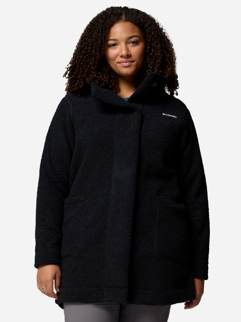 Джемпер флисовый женский Columbia Panorama Long Jacket, Plus Size