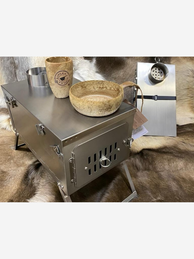 Складная туристическая печь Winnerwell Fastfold Plus Nested Pipe Large