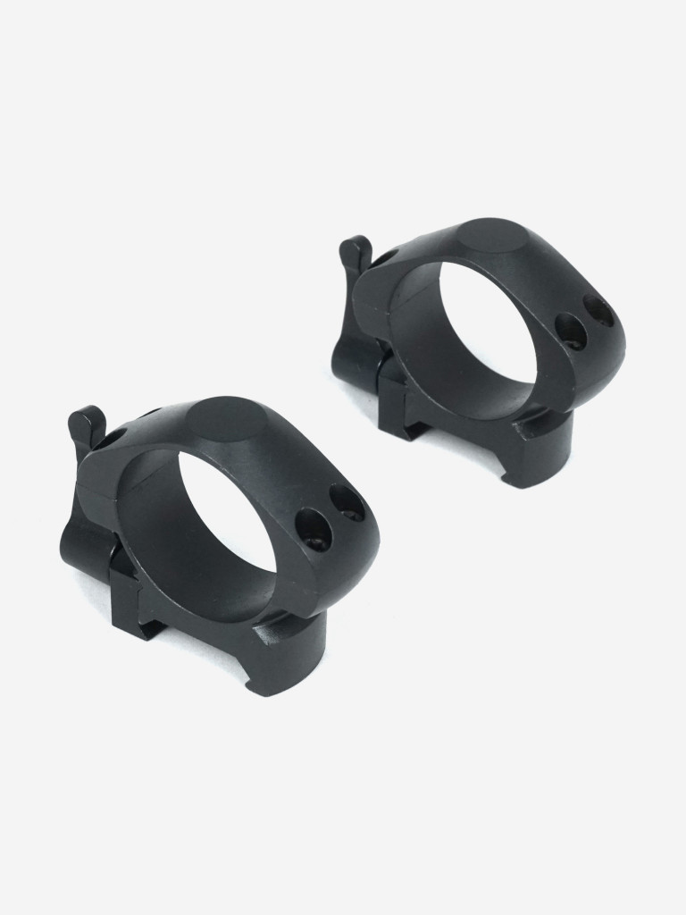 Кольца для оптических прицелов ARKON 30 мм быстросъемные на weaver, стальные, низкие
