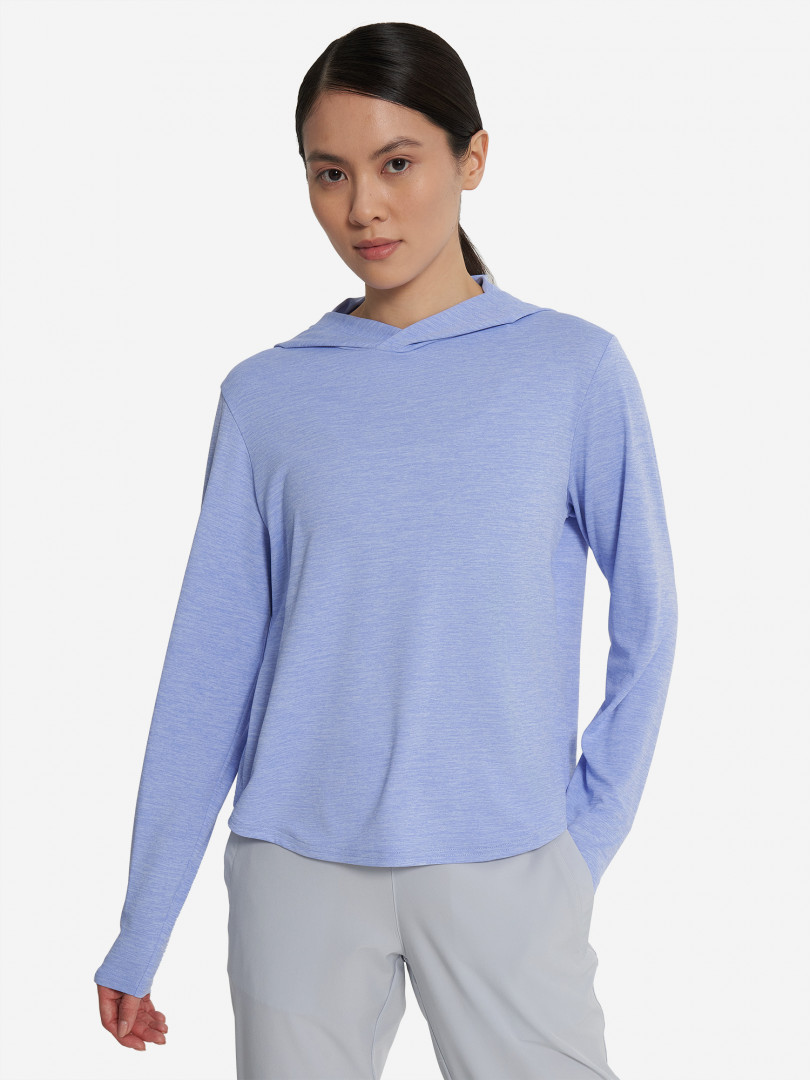 Худи женское Mountain Hardwear Sunblocker Long Sleeve Hoody Синий 3749₽