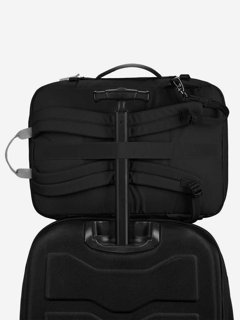 Рюкзак антивор Pacsafe GO Carry-on 34, Jet Black, 34 л.