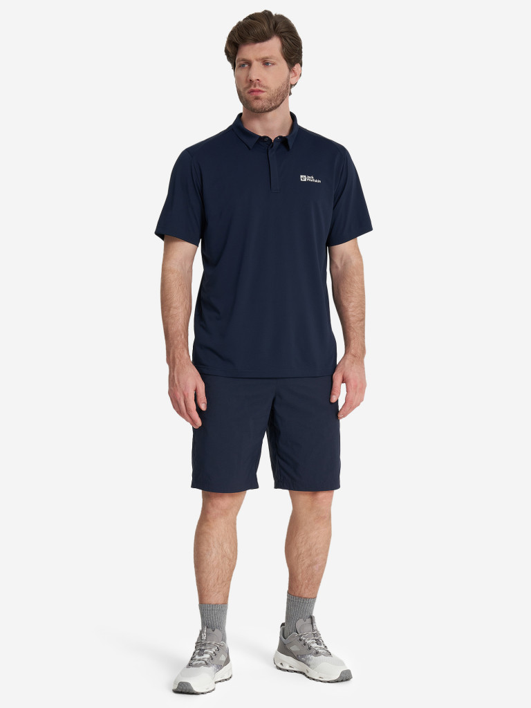 Поло мужское Jack Wolfskin Delgami