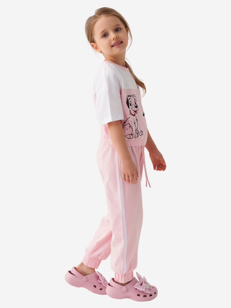 Комплект для девочек: футболка, брюки PlayToday