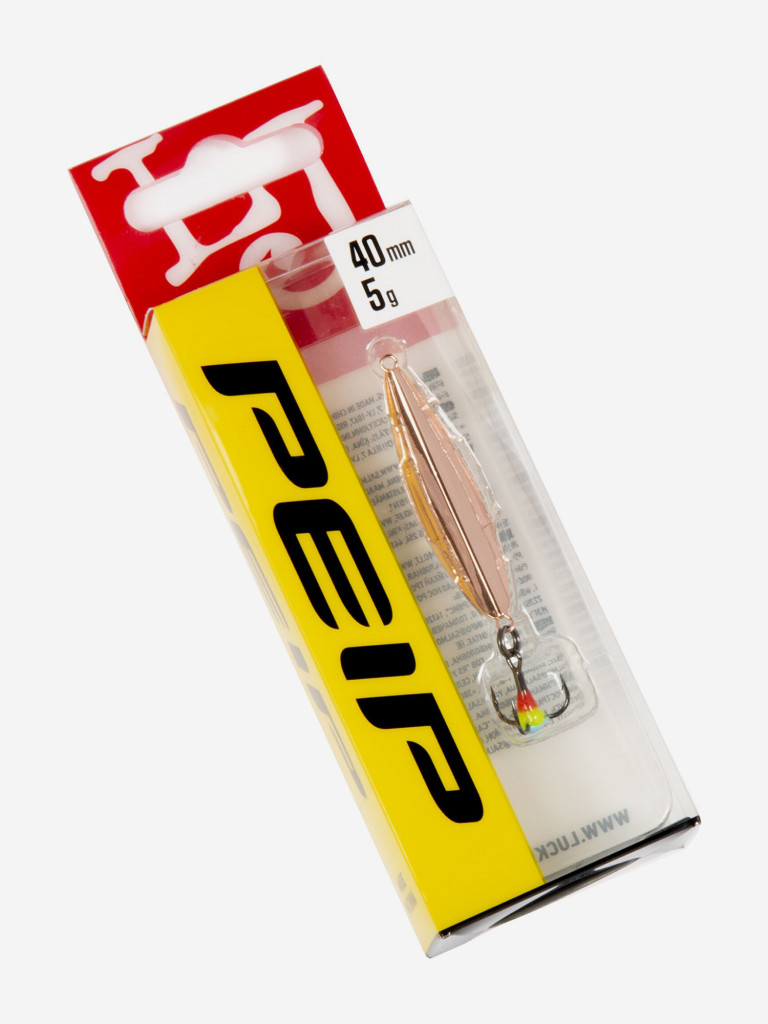 Блесна вертикальная Lucky John зимняя PEIP 40мм C блистер