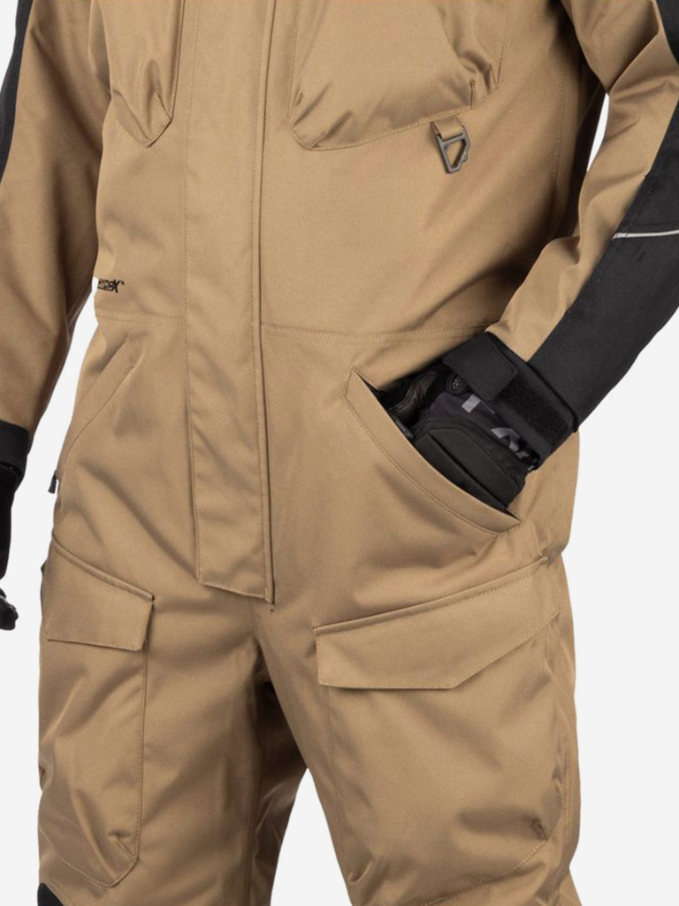 Комбинезон снегоходный мужской FXR Excursion с утеплителем, Canvas-Black, 3XL