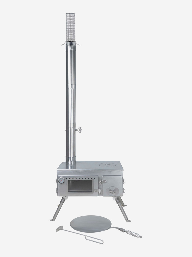 Походная печь Winnerwell Woodlander Pizza Stove Large, нерж. ст. AISI 304