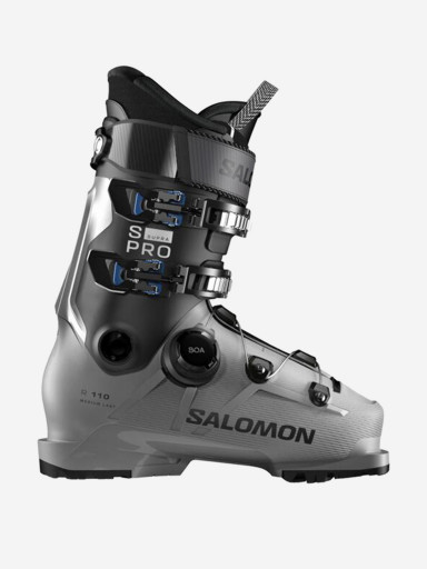 Горнолыжные ботинки Salomon S/Pro Supra BOA 110 R GW Steel Gray/Black/Race Blue 25/26
