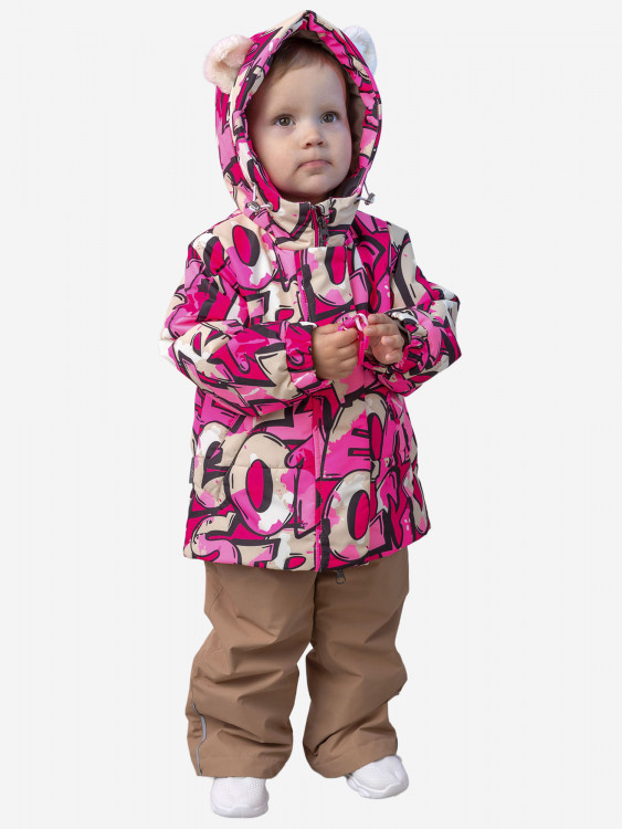 Комплект для девочки batik Кара2 принт буквы