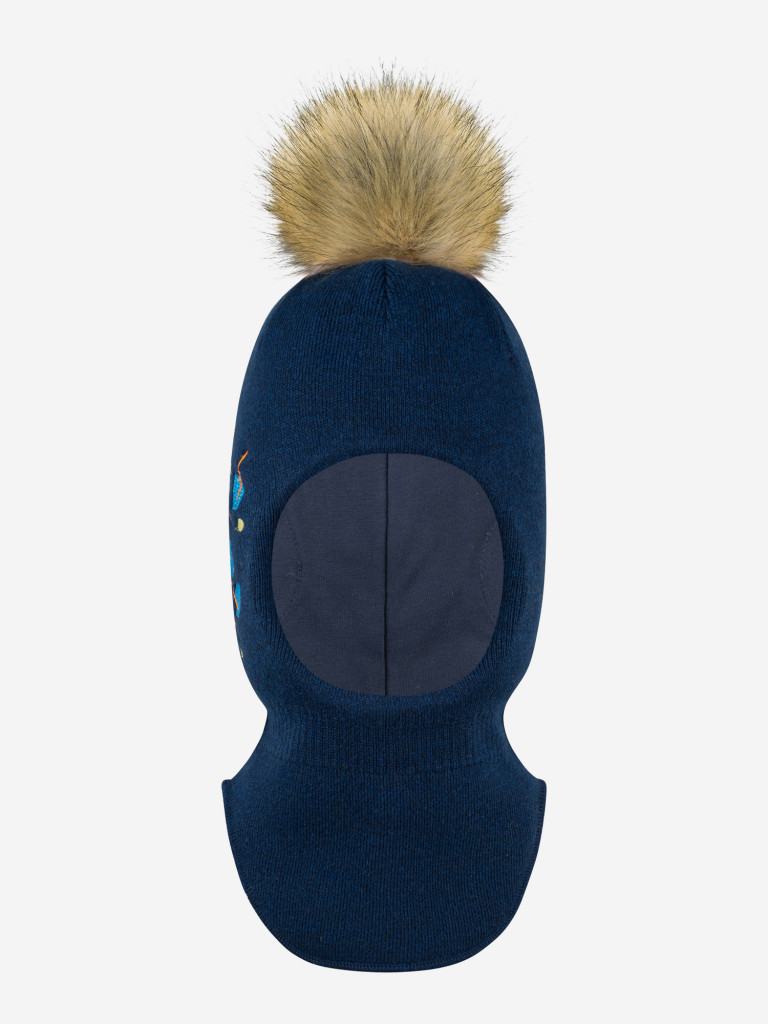 Шапка-шлем для мальчика GUSTI GW25AC1213B-BLUE