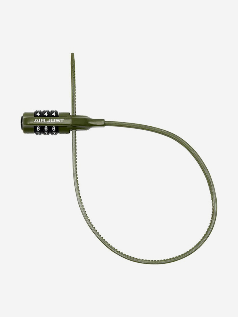 Велосипедный замок Ulac Air Just Z-tie Lock Combo Moss