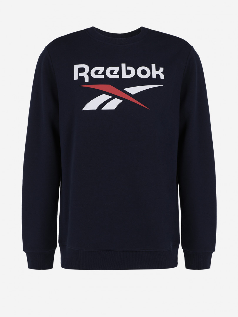 фото Джемпер флисовый мужской reebok, синий