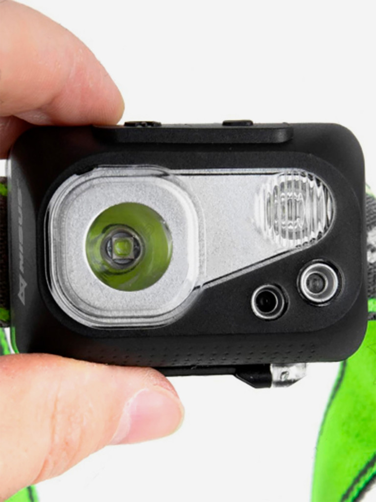 Фонарь налобный Nisus водонепроницаемый 300 LM, IPX7, USB (N-FN-3087)