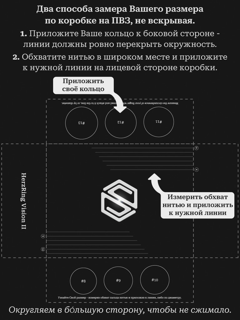 Умное кольцо HerzRing Vision 2