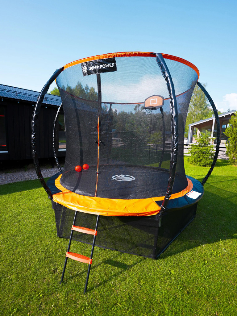 Каркасный батут Jump Power 10 ft Pro Inside Basket Orange