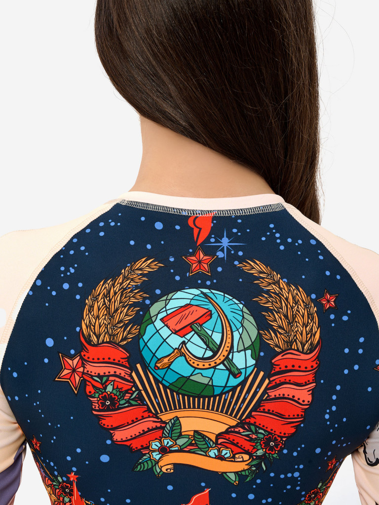 Рашгард женский Activity Rash "Russian girl"