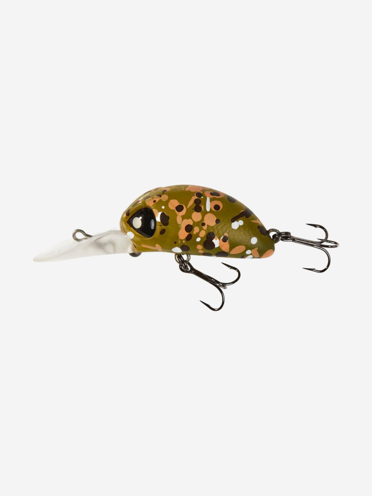 Воблер LUCKY JOHN Pro Series HAIRA TINY LBF, длина 4.4 см, глубоководный крэнк для голавля, щуки, форели