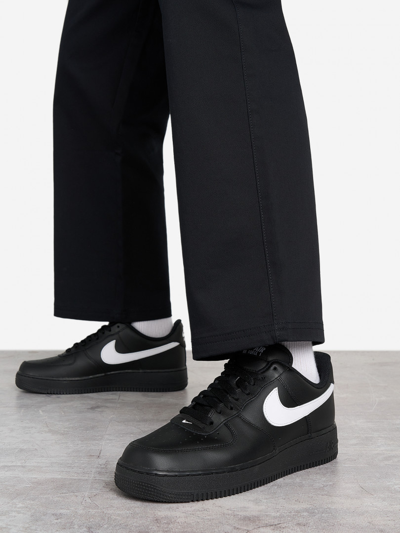 фото Кеды мужские nike nike air force 1 '07, черный