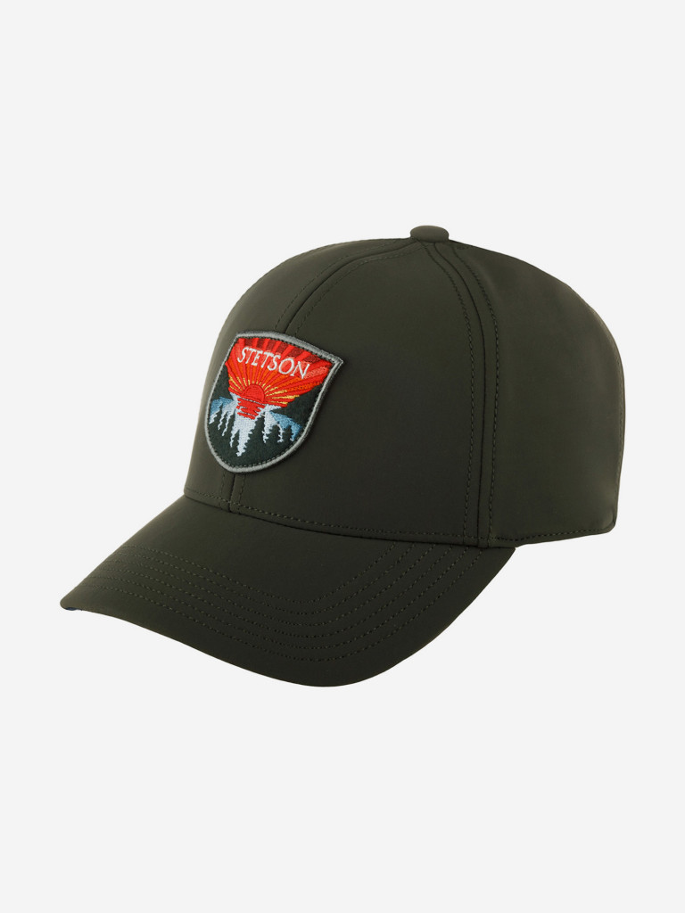 Бейсболка STETSON 7721171 BASEBALL CAP SUNSET (зеленый)
