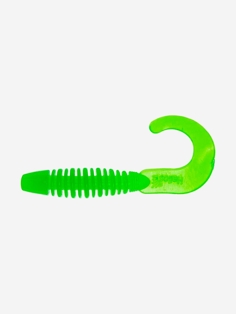 Мягкая приманка Helios Din, 3,11'' / 7,9 см, Electric green, 30 шт (HS-33-007-N-30)