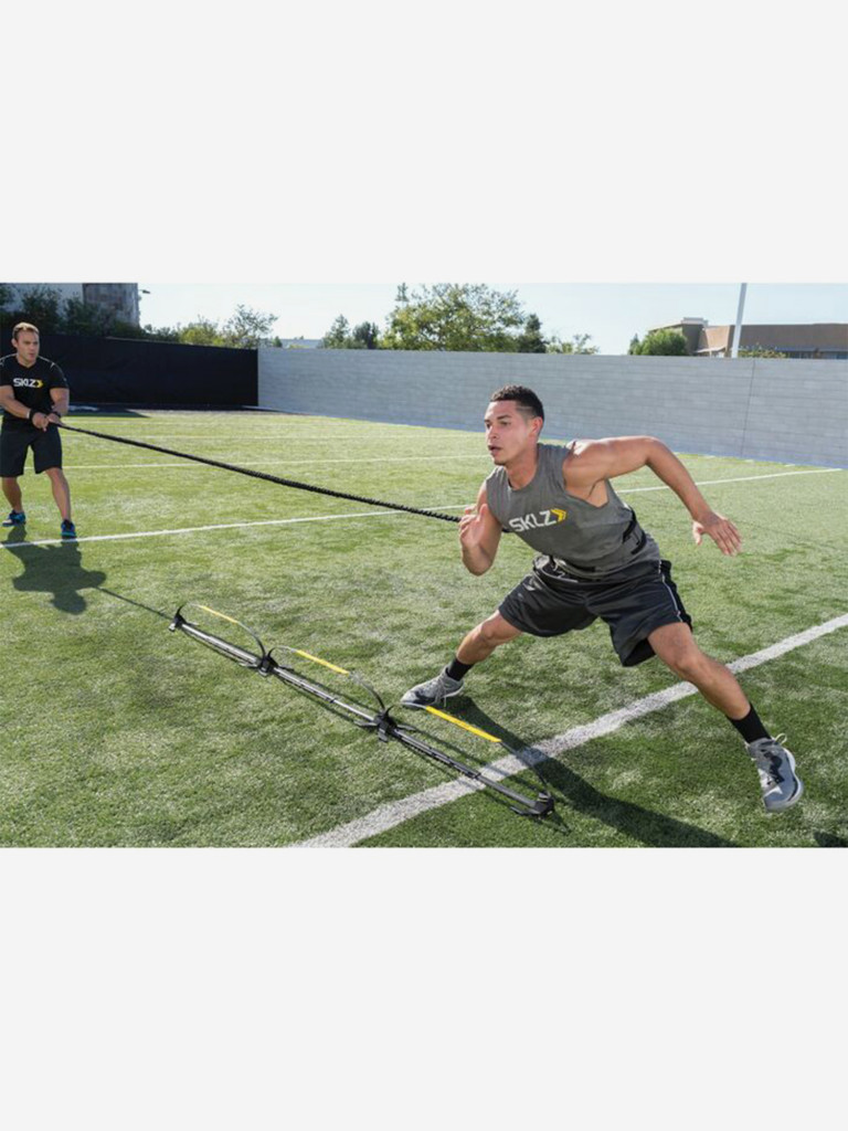 Спортивный амортизатор трос SKLZ с ремнем для силовых тренировок, от 2,4 до 6,6 м