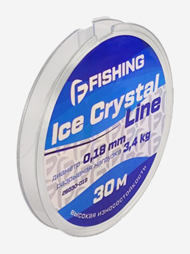 Леска F-FISHING Ice Crystal Line 30м 0,18мм