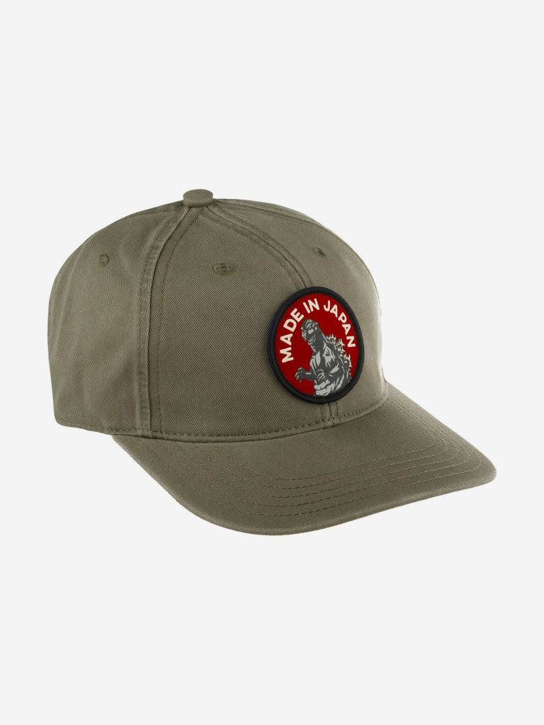 Бейсболка AMERICAN NEEDLE SMU702A-GODZILLA Godzilla Hepcat (оливковый)