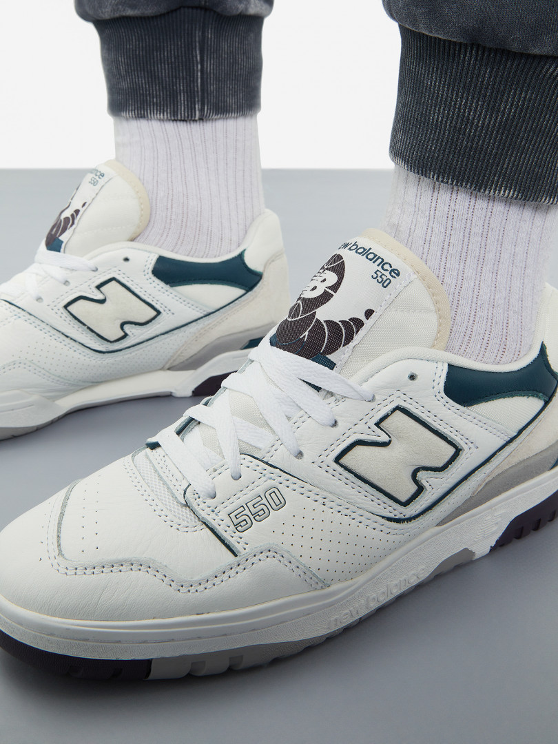 фото Кеды мужские new balance 550, белый