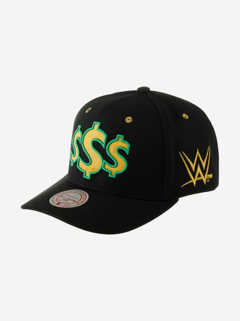 Бейсболка MITCHELL NESS HP8278-TTTBLCK The Million Dollar Man WWE (черный)