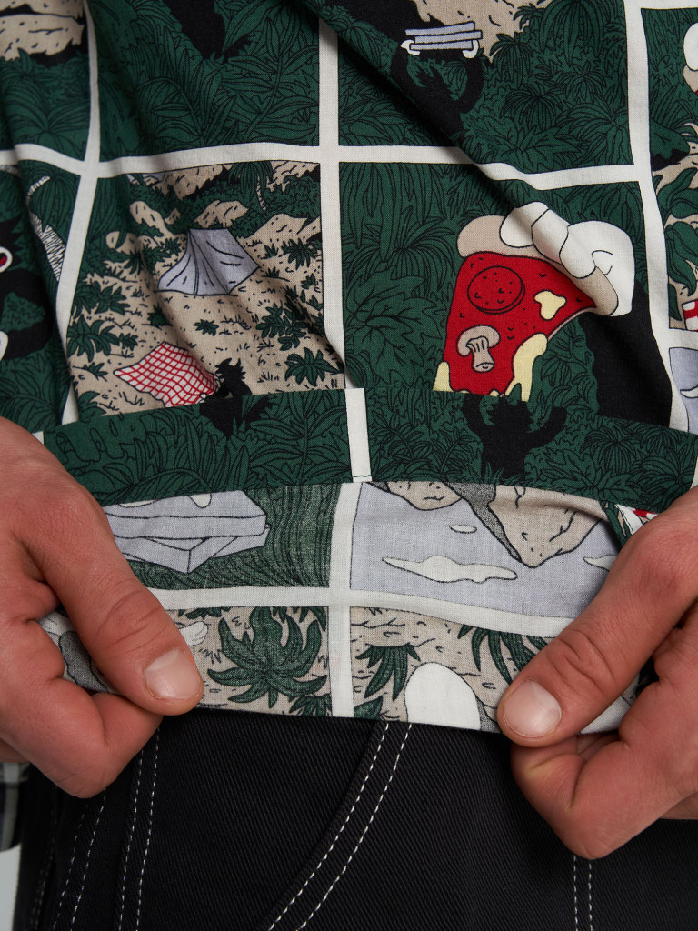 Рубашка с коротким рукавом мужская Element