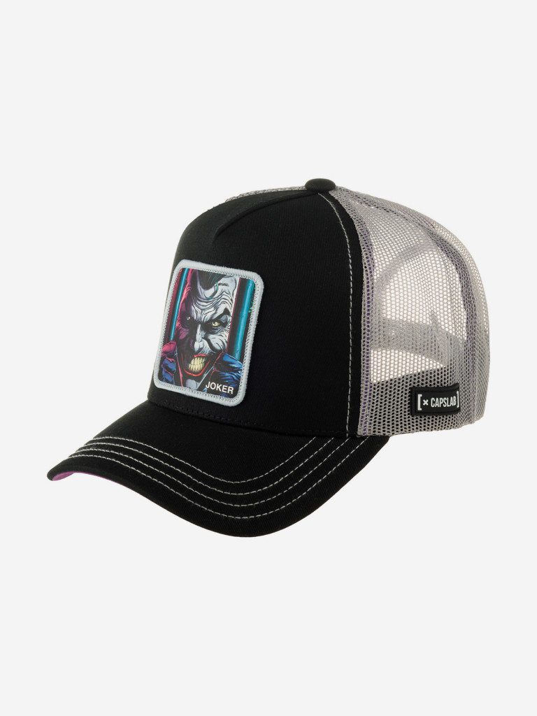 Бейсболка с сеточкой CAPSLAB CL/DC7/1/CT/JOK DC Comics Joker (черный)