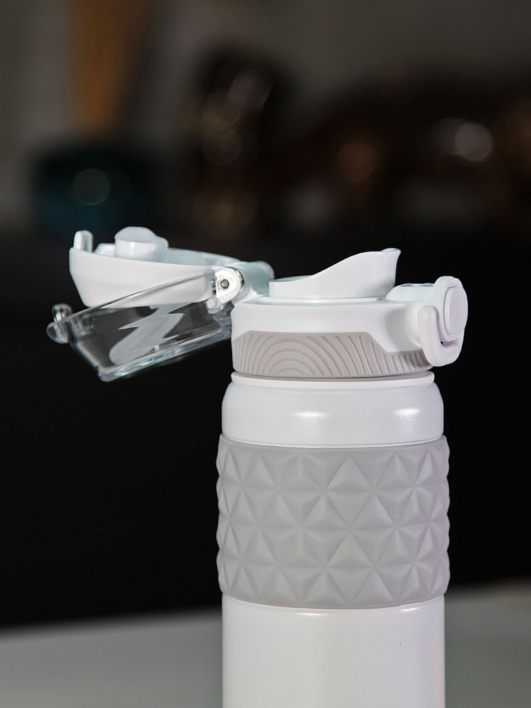 Термос сталь СИБИРЬ 0.6 л. Свежий ветер белый