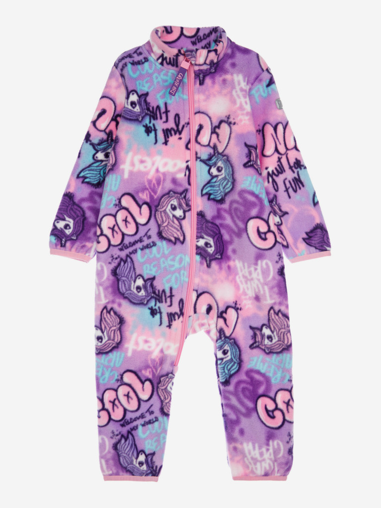 Комбинезон флисовый для девочек PlayToday