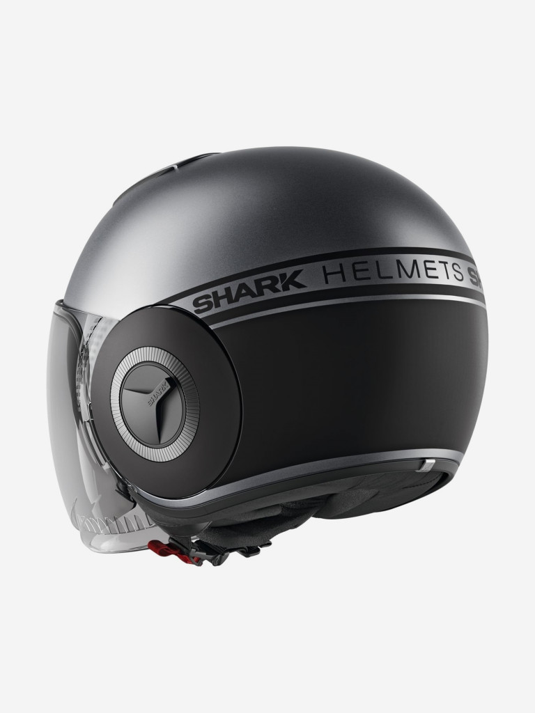 Мотошлем открытый SHARK NANO STREET NEON MAT Anthracite/Black/Black