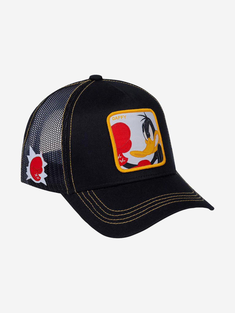 Бейсболка с сеточкой CAPSLAB CL/LOO3/1/DUK2 Looney Tunes Daffy Duck (черный)