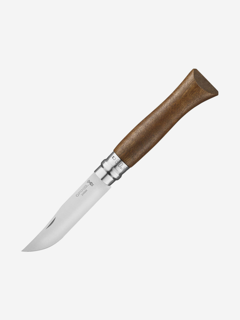 Нож Opinel №9, нержавеющая сталь, ореховая рукоять в картонной коробке, 002425