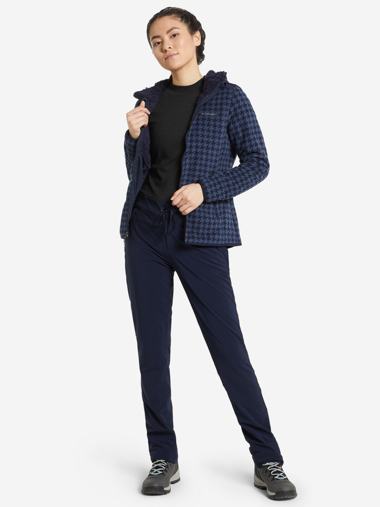 Толстовка женская Columbia Winter Pass Print Fleece Full Zip