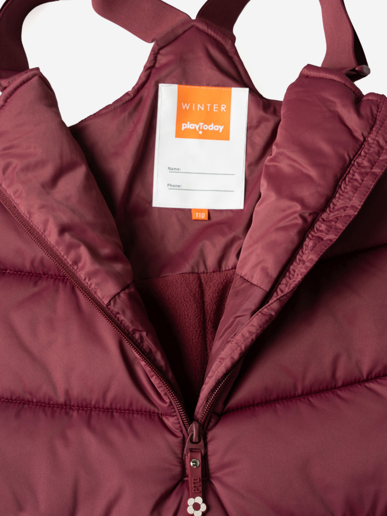 Комплект зимний для девочек: куртка, полукомбинезон PlayToday