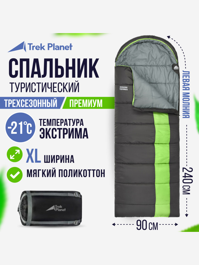 Спальный мешок Trek Planet Dreamer L