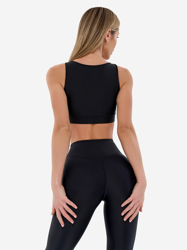 Спортивный топ бра Bona Fide Gemini Top "Black"