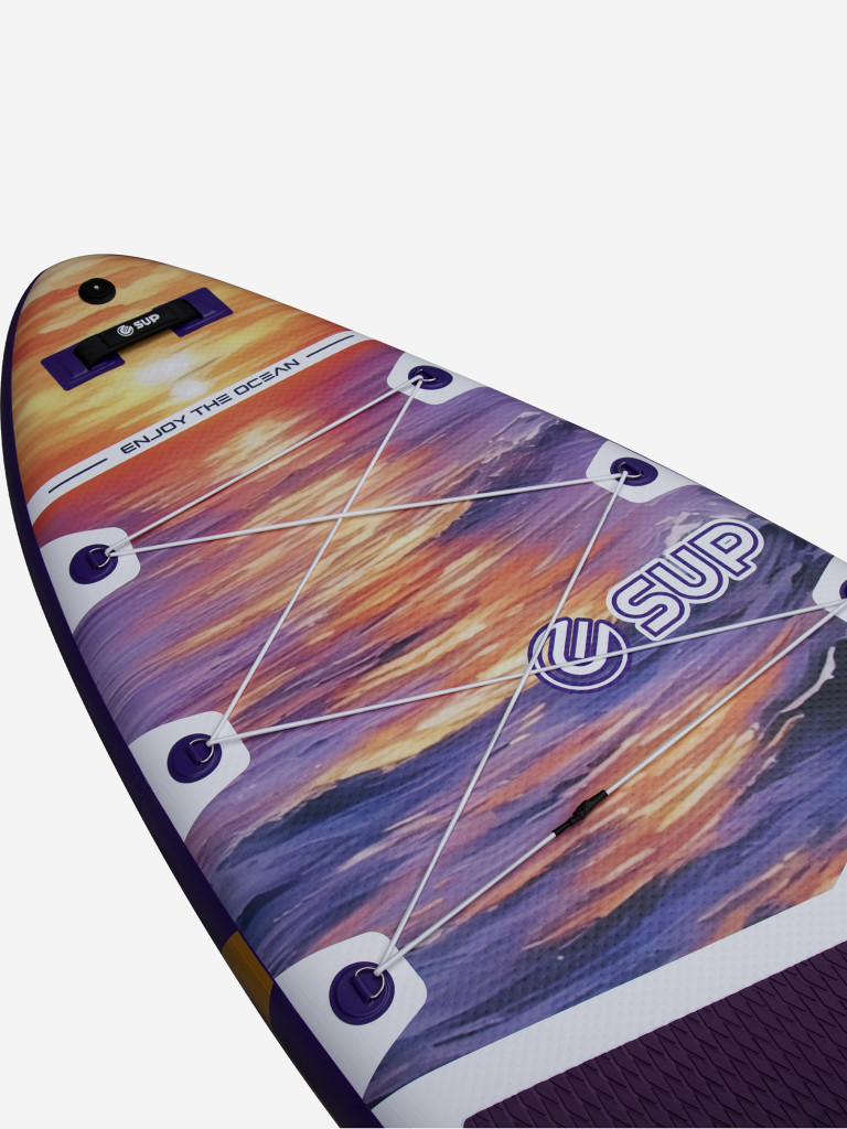 Надувной сапборд E-SUP Ultra Violet 11'6" (351×89×15 см), универсальный