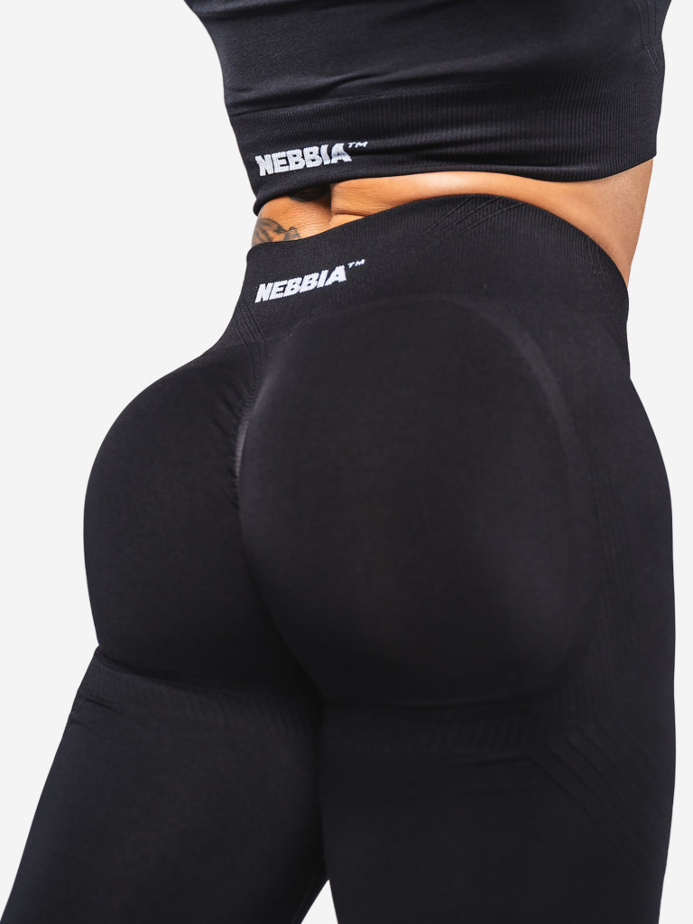 Легинсы спортивные женские NEBBIA Push-Up Leggings with Shaping Lines FLOW SEAMLESS 497