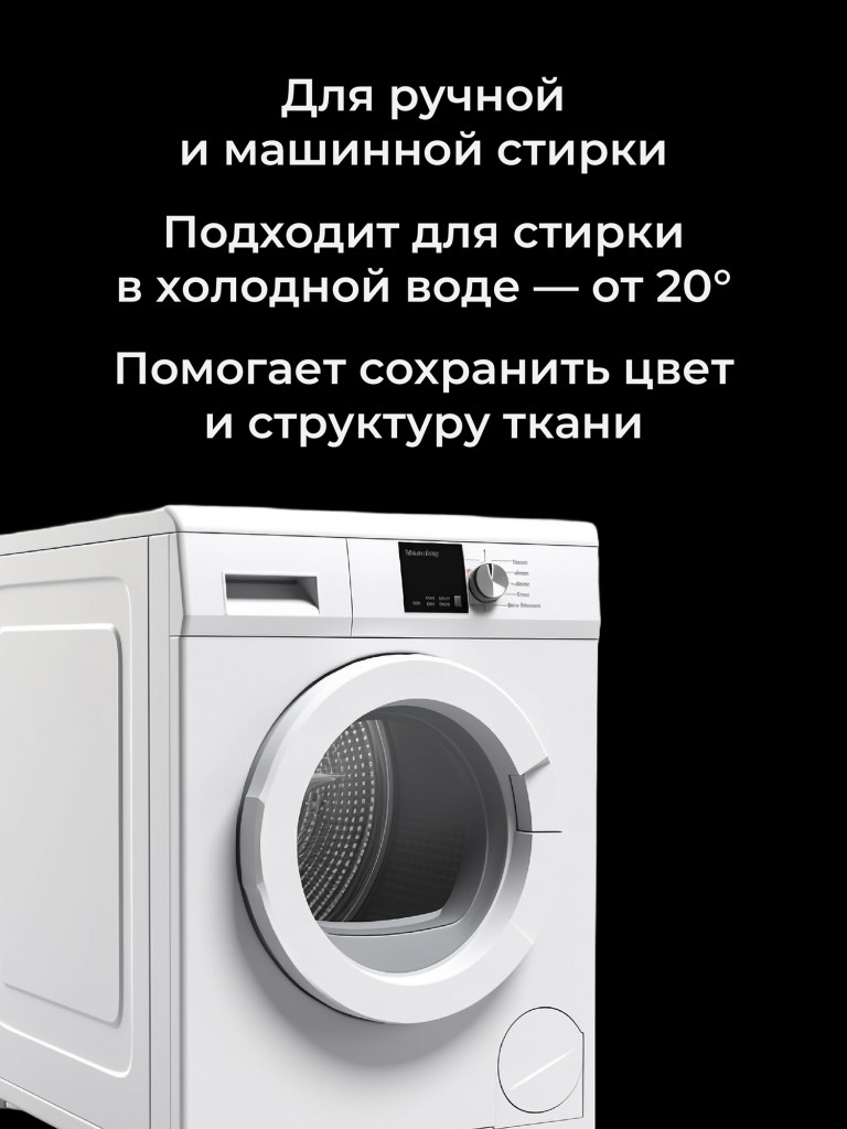 Эко гель WONDER LAB для стирки спортивной одежды (белые цветы и груша) 1 л