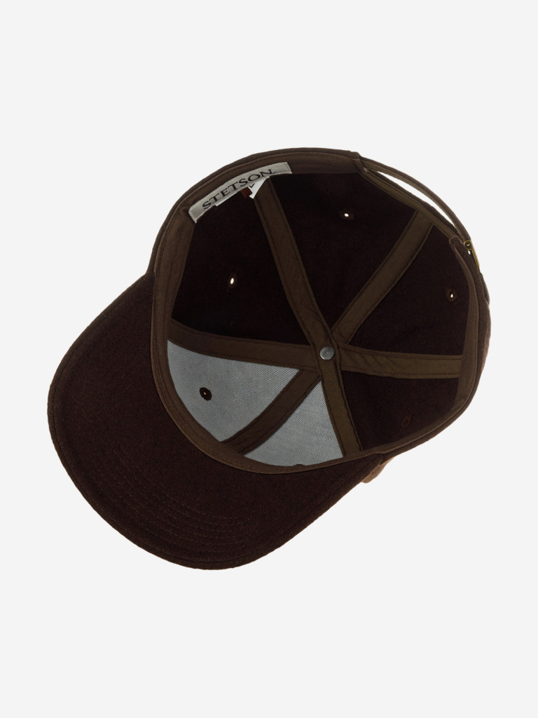 Бейсболка STETSON 7720104 BASEBALL CAP VINTAGE LOGO PATCH WOOL