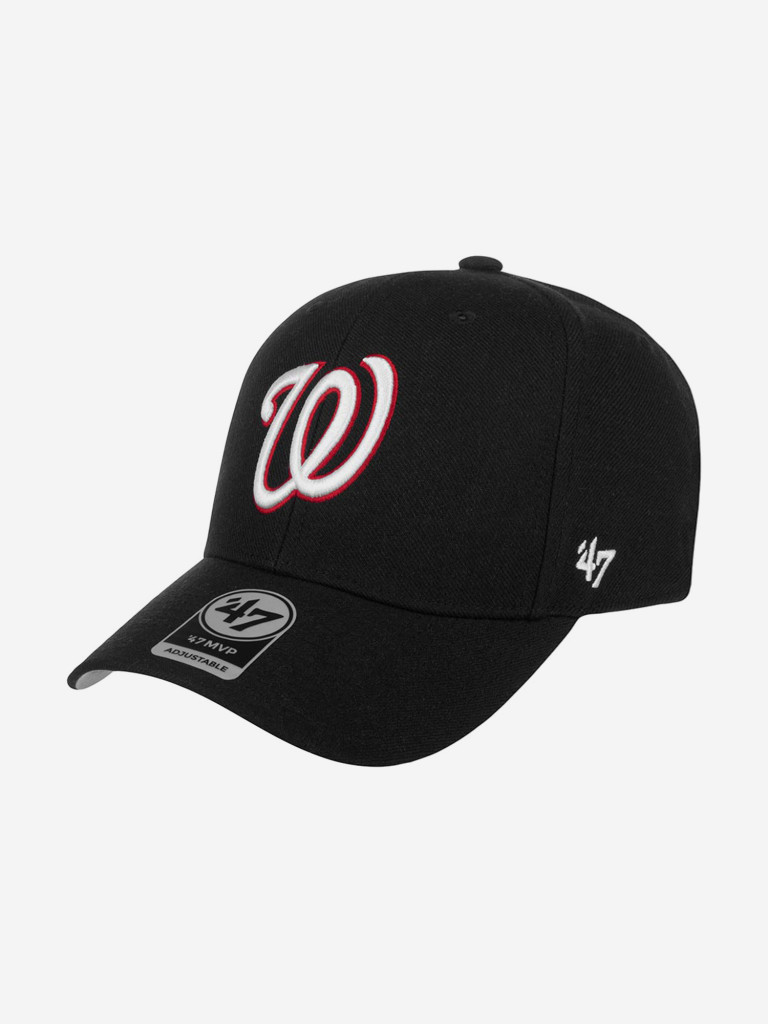 Бейсболка 47 BRAND B-MVP15WBV Washington Nationals MLB (черный)