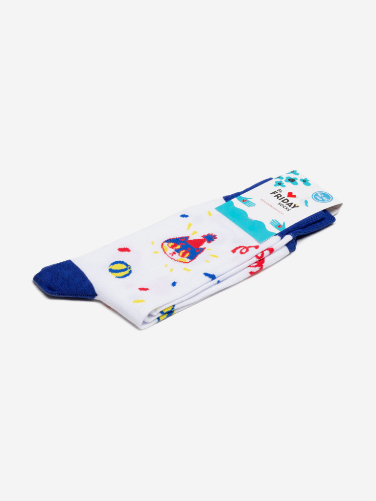 Носки с рисунками St.Friday Socks, Котик среднего возраста