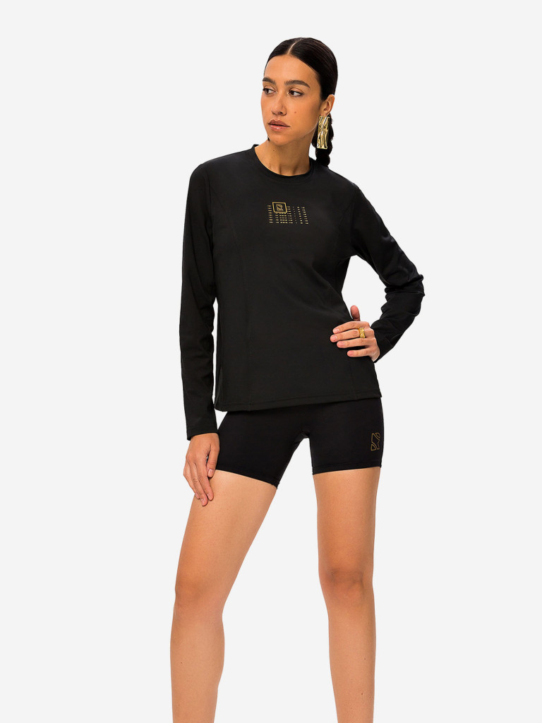 Лонгслив женский RAQUETA SPORT Painted Black