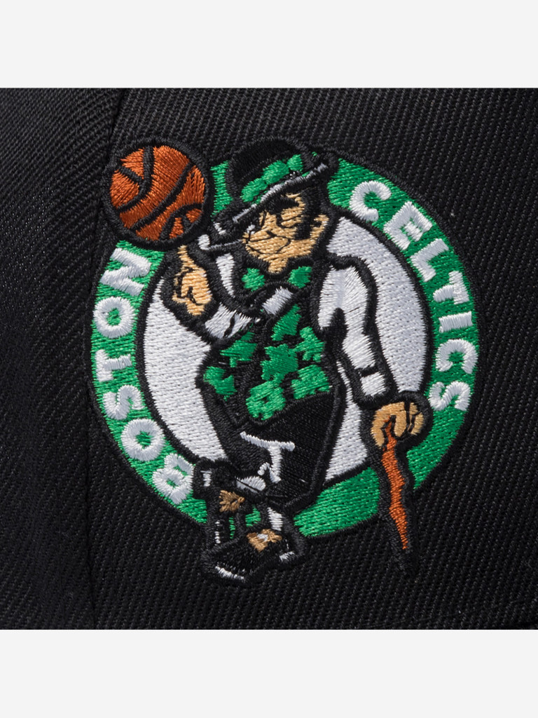 Бейсболка MITCHELL NESS HP12875-BCEBLCK Boston Celtics NBA